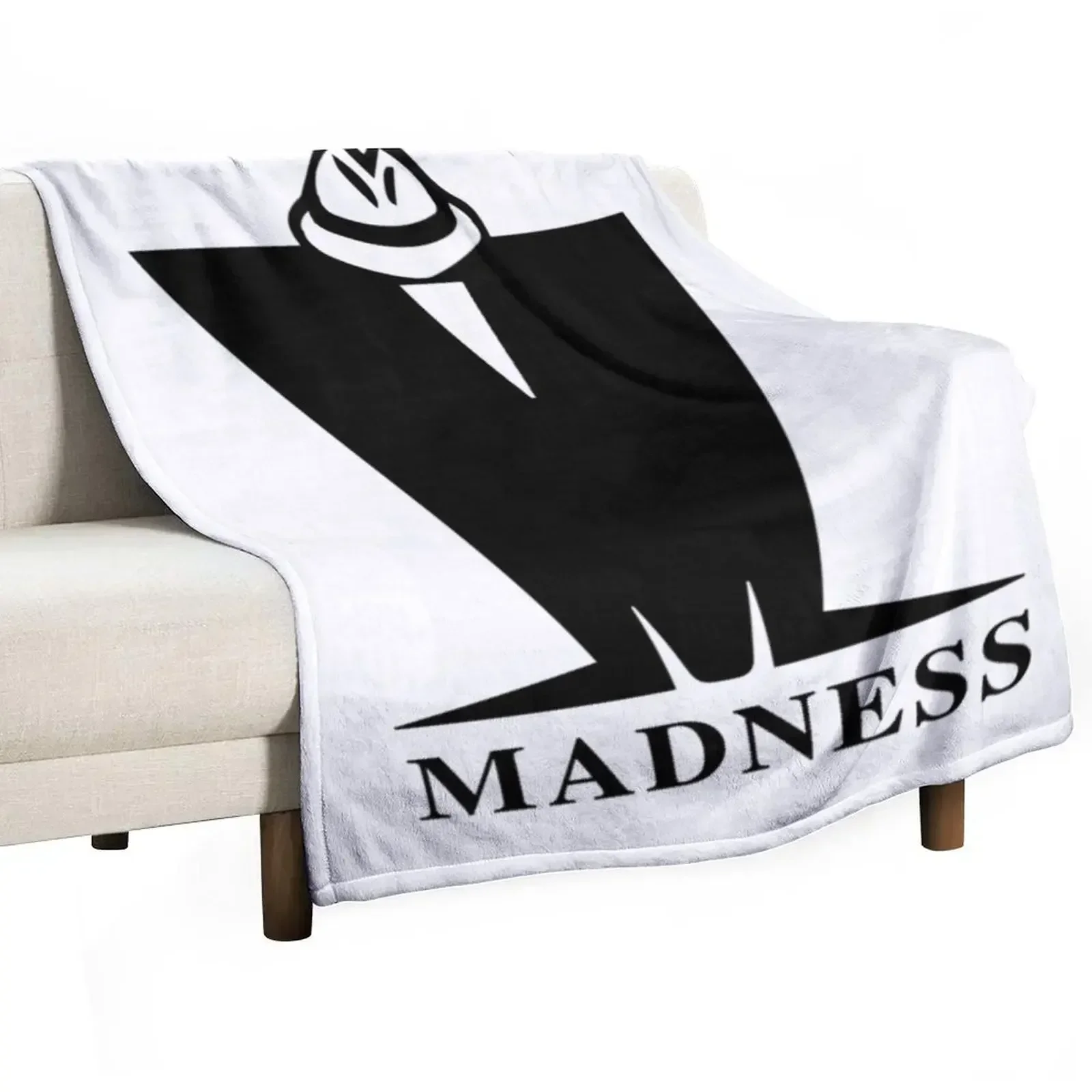

Mad ne s s Throw Blanket Soft Home Decor Blanket for Couch Bedroom