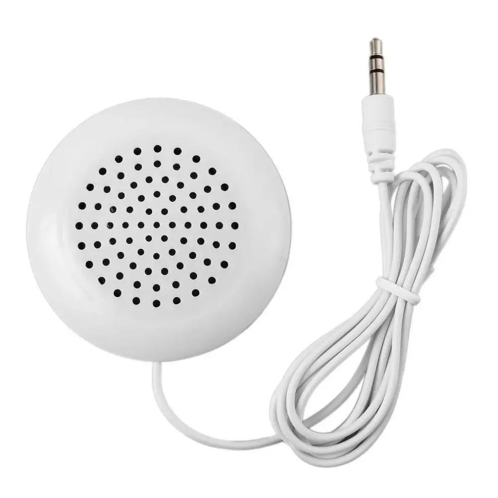 3.5mm MP3 MP4 CD Mini Louder Speakers Music Pillow Stereo Speaker Universal Music Accessories Portable Pillow Speaker