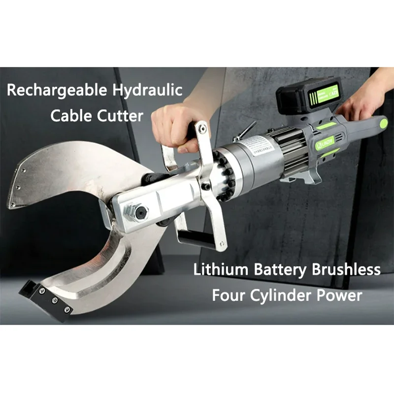 

Electric Brushless Cable Cutter LZ-105/120C Fast Cutting Copper Aluminum Armored Cable Portable Hydraulic Cables Cutting Machine