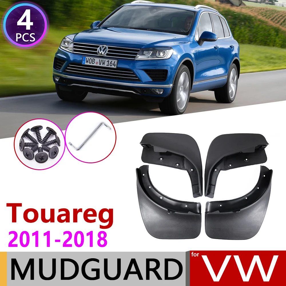 

for Volkswagen VW MK2 7P Touareg 2011~2018 Car Mudflap Fender Mud Guard Flap Mudguards Accessories 2012 2013 2014 2015 2016 2017