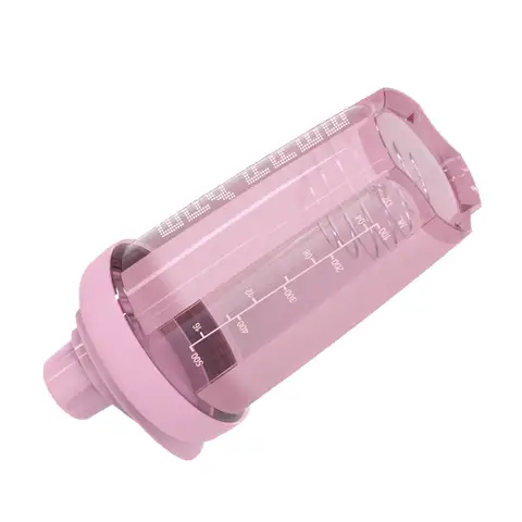 스포츠 물병 주스 쉐이크 마시는 믹서 컵, 체육관 음료 용기, 500ml