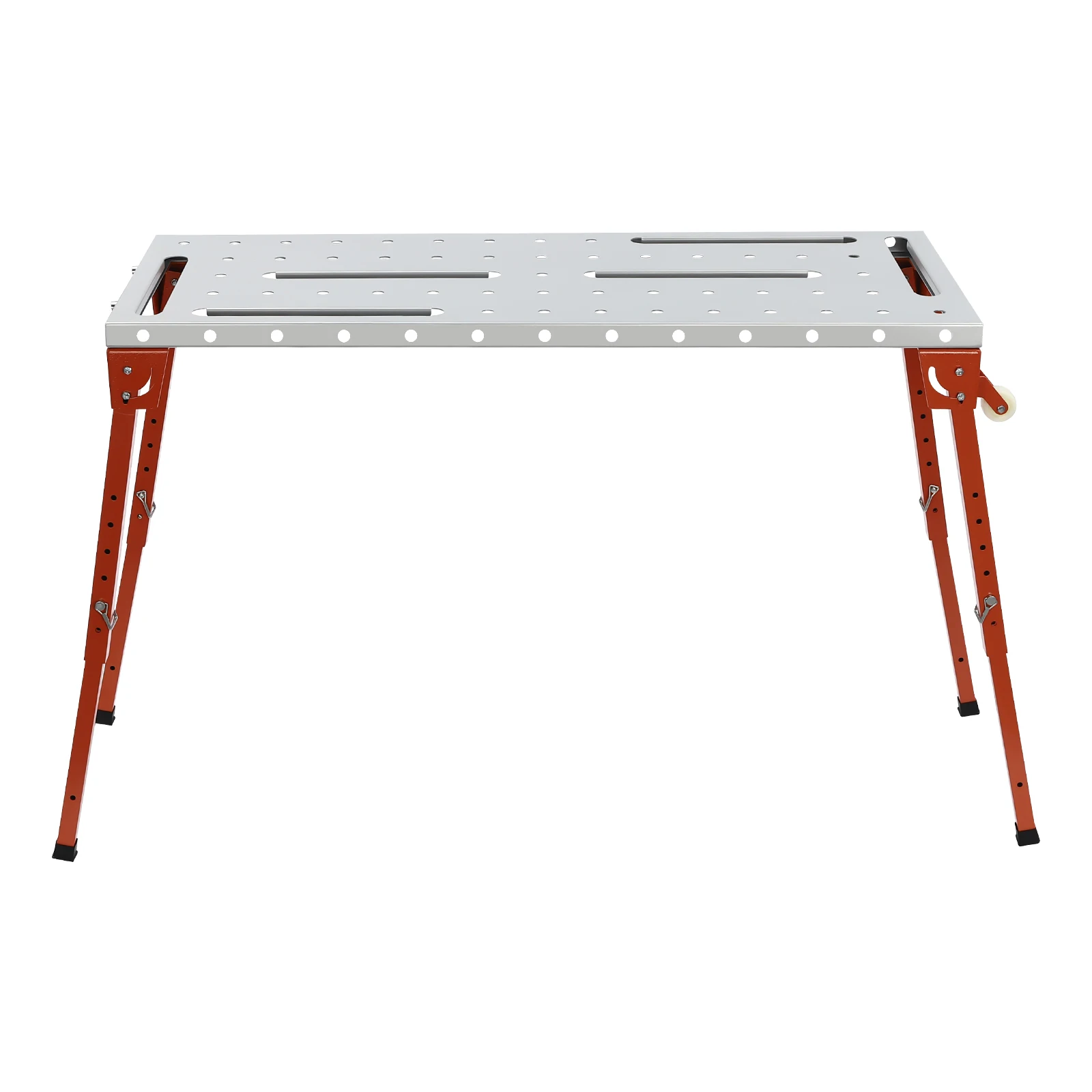 Portable Welding Table, Welding Workbench Table, Folding Work Bench Two Mounting Methods for Welding, Sawing, Drilling Steel