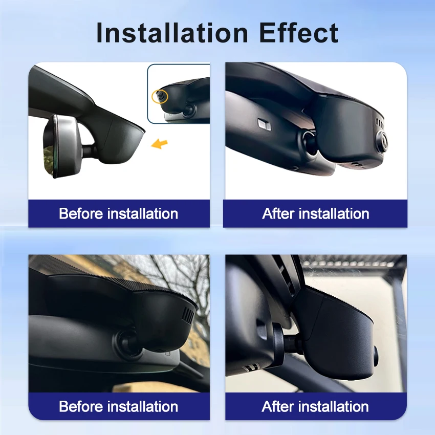 Dash Cam for Audi A1 A3 A4 A5 A6 A7 A8 Q2 Q3 Q5 Q7 Q8 TT RS S 2016 to 2024,4K Dashcam Wifi Dash Camera for Audi,Dvr in the Car