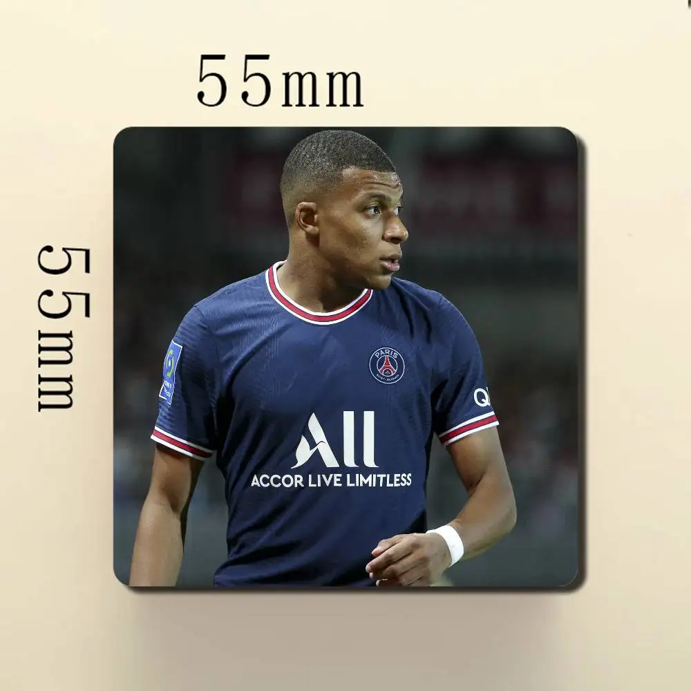 K-Kylian M-Mbappe شخصية مغناطيس الثلاجة المغناطيسي الثلاجة هدايا تذكارية للمطبخ مكتب خزانة السفر المنزل ديكو