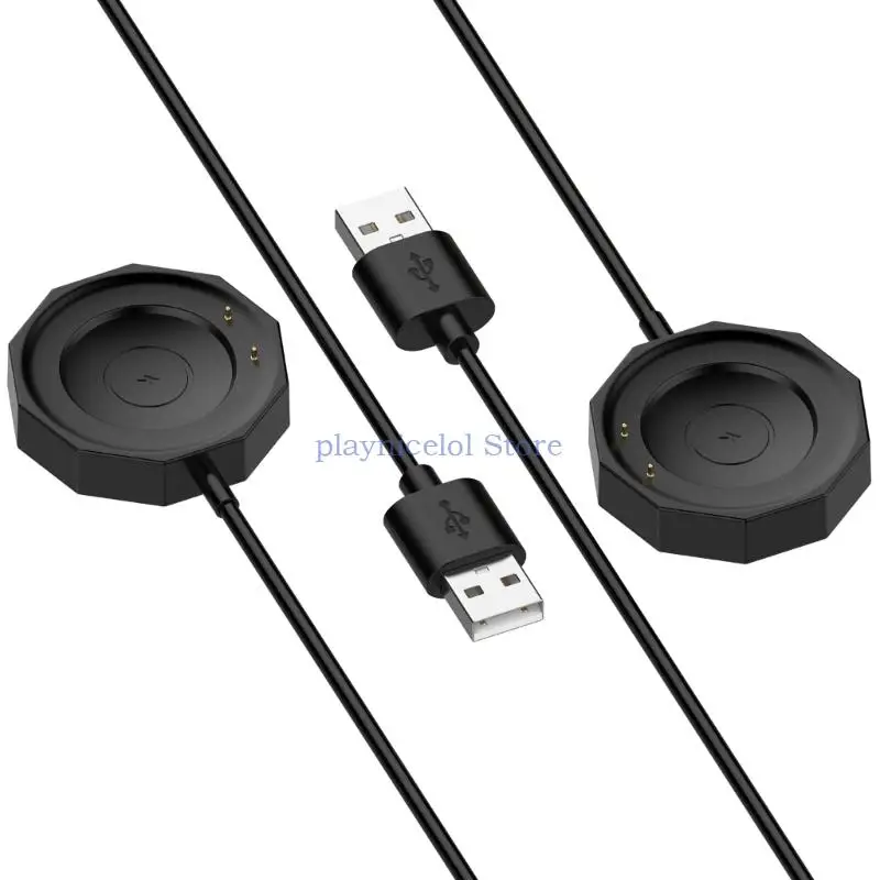 Soporte Cable cargador magnético para reloj, adaptador corriente carga rápida USB 3, E8BA