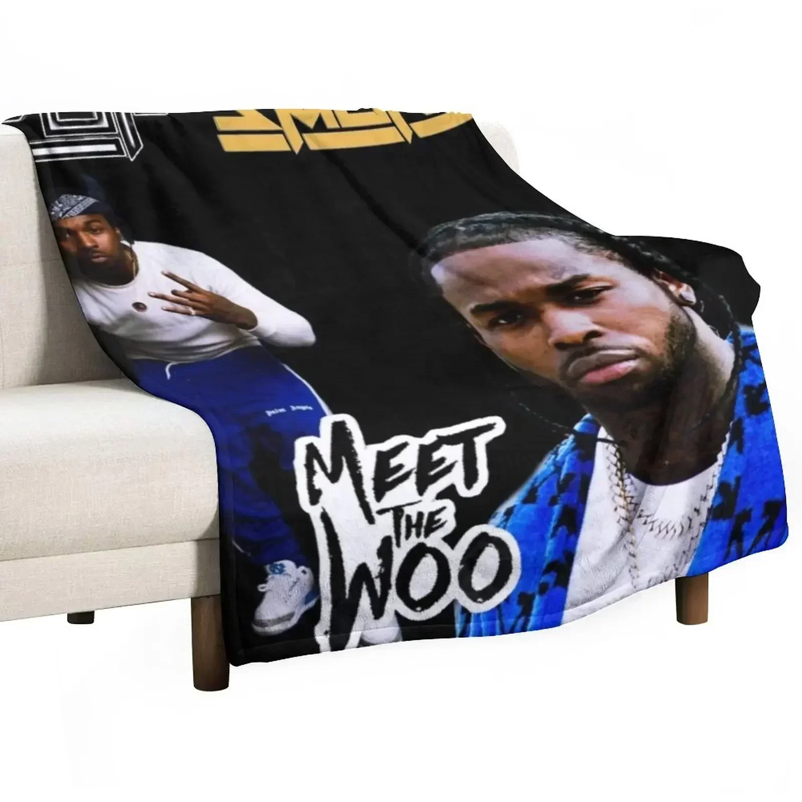 

Meet the woo Throw Blanket wednesday Personalized Gift Blankets