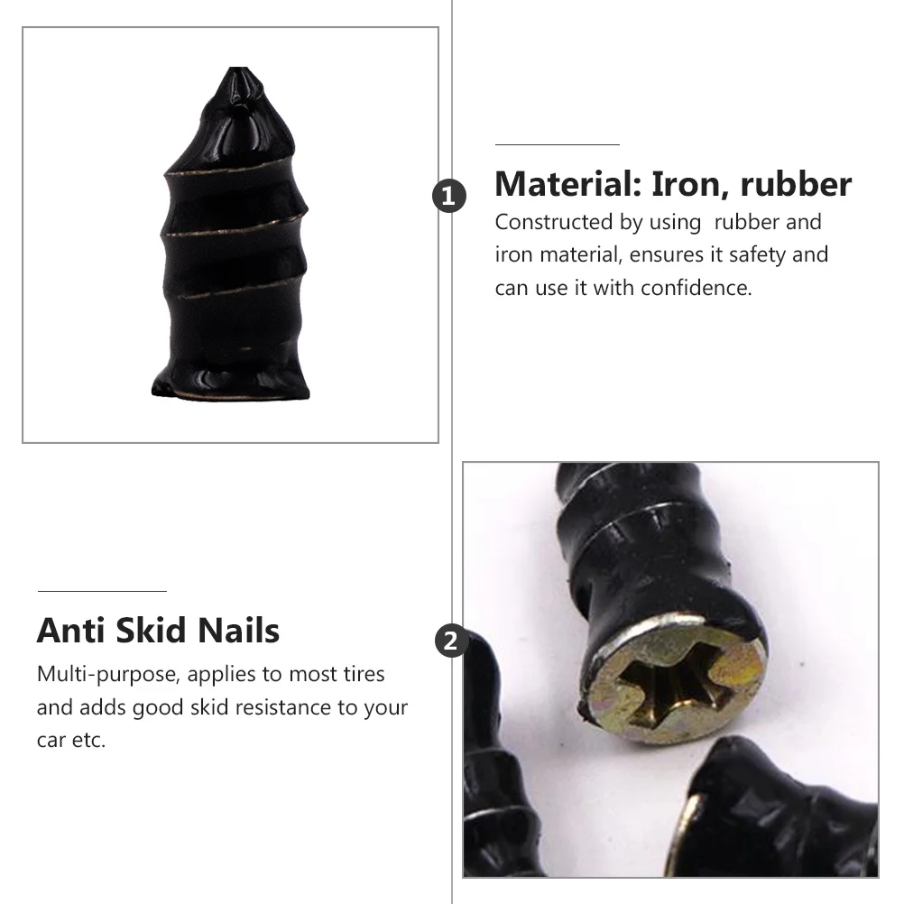 

20pcs Tire Repair Rubber Nails High-Grade Material Strong Sealing Portable For Bike Motorbike Multi-Purpose Tool