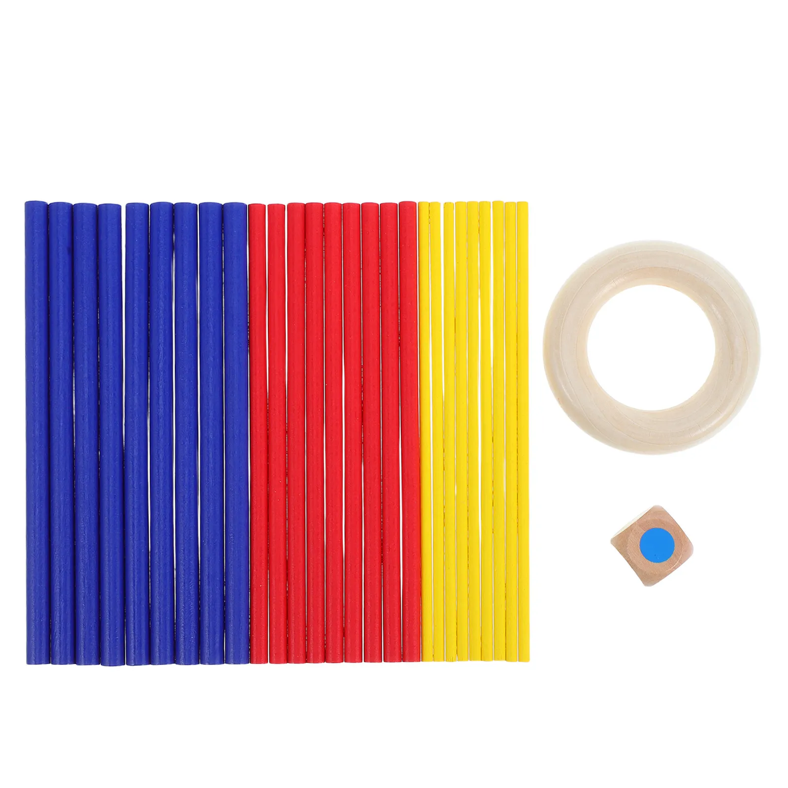1Set Balance Wooden Sticks Colorful Montessori Game Boosting Logical Thinking Concentration Family Interaction Challenge