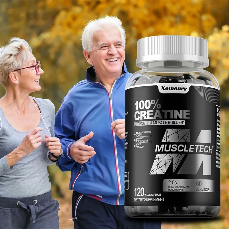 

Creatine Monohydrate - Muscle Growth, Enhances Energy Endurance, Enhance Memory and Cognitive Health, Non-GMO