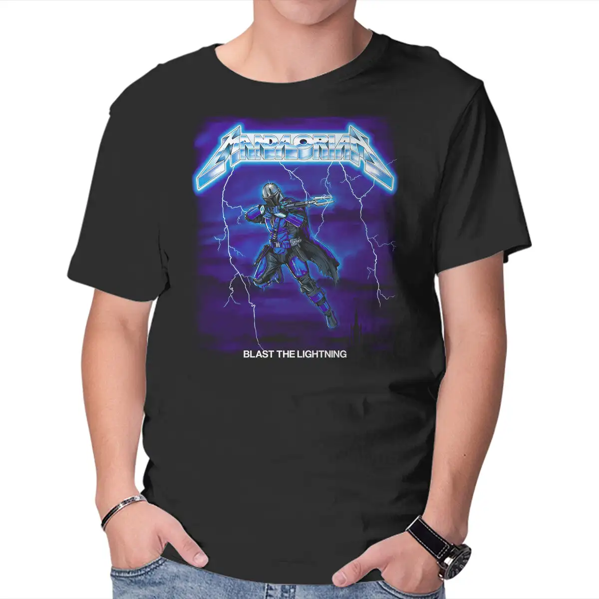 Blast The Lightning Anime Graphic T-shirts for Men Clothing Women Short Sleeve Tees New Arrivals Unisex Summer