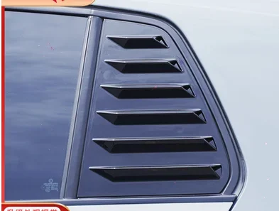 For Volkswagen Golf 8/pro /rl Triangular Blinds Decorative Stickers Behind Car Windows Styling