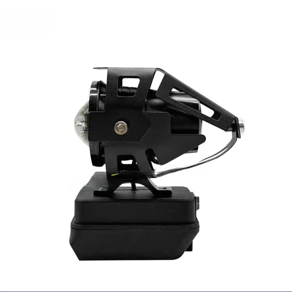 

21V Lithium Battery LED Flash Light AC DC Dual Power 3 Mode Brightness For Outdoor Safety Lighting Work Lamp Tool