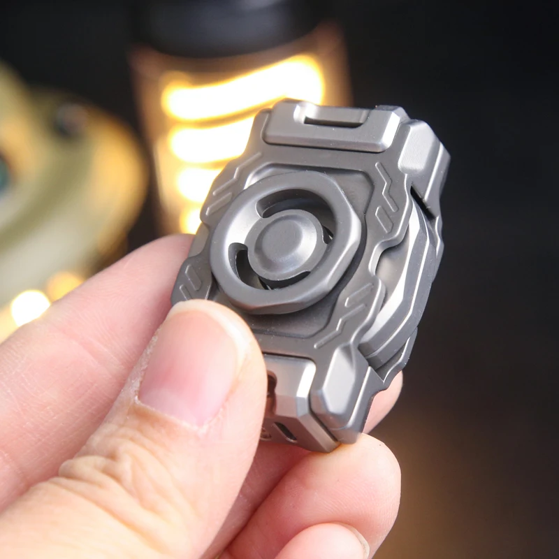 パンクスタイルメカニックスフィジェットスピナーEDCメタルハンドスピナー大人用フィジェットトイADHDツール不安ストレス解消おもちゃオフィスおもちゃ