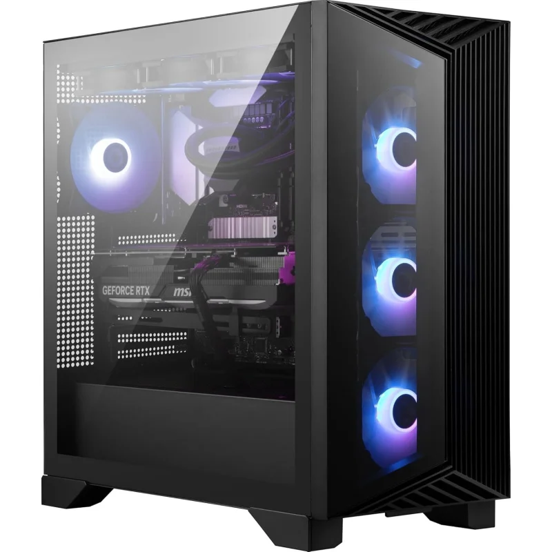 Komputer stacjonarny do gier: Ryzen R9-7900X, GeForce RTX 5070, 32GB DDR5, 2TB M.2 NVMe, chłodzenie cieczą, kompatybilny z VR, WiFi 7, Windows 11 Home