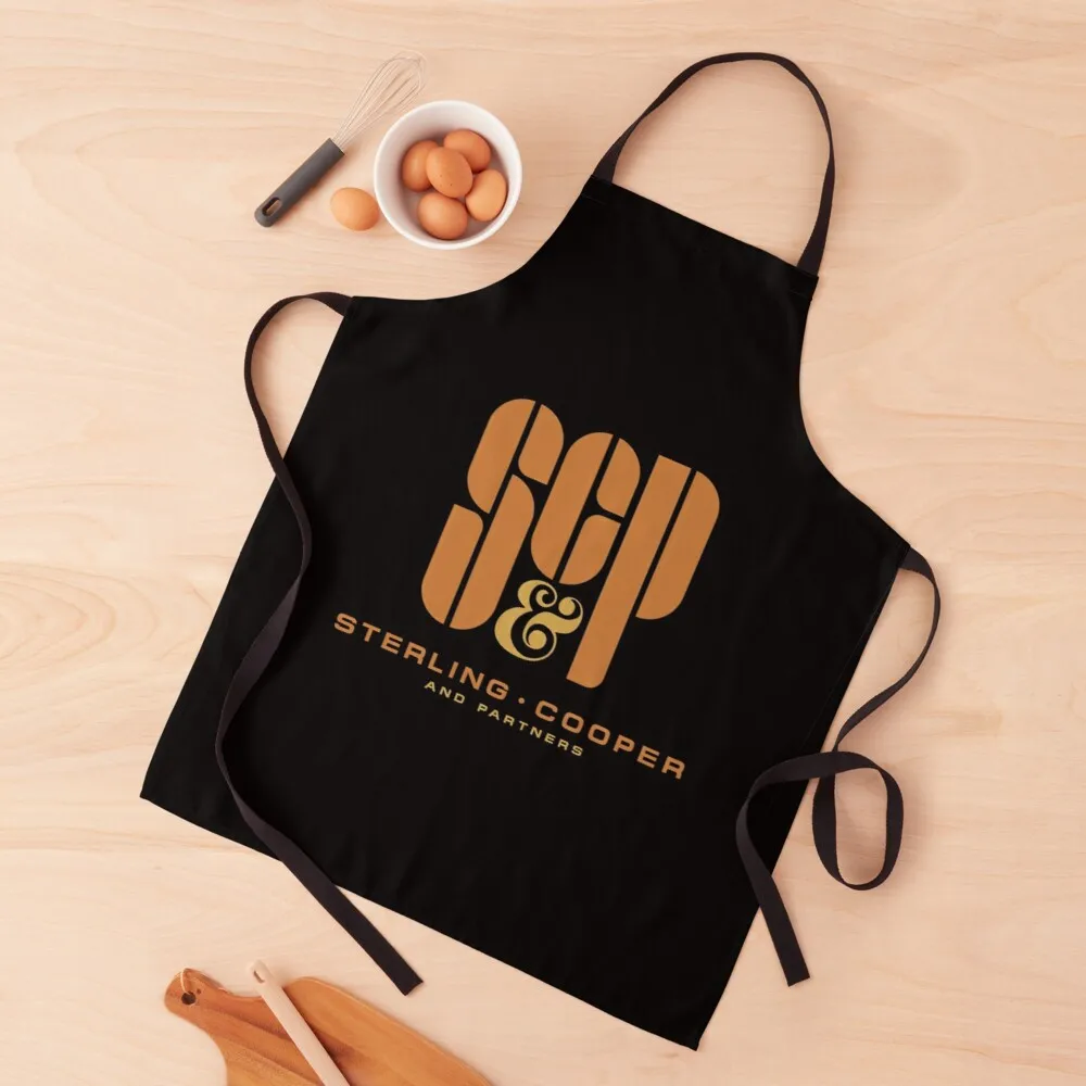 Sterling Cooper and Partners - Mad Men inspired Essential T-Shirt Apron funny apron Women kitchen apron Apron for girl