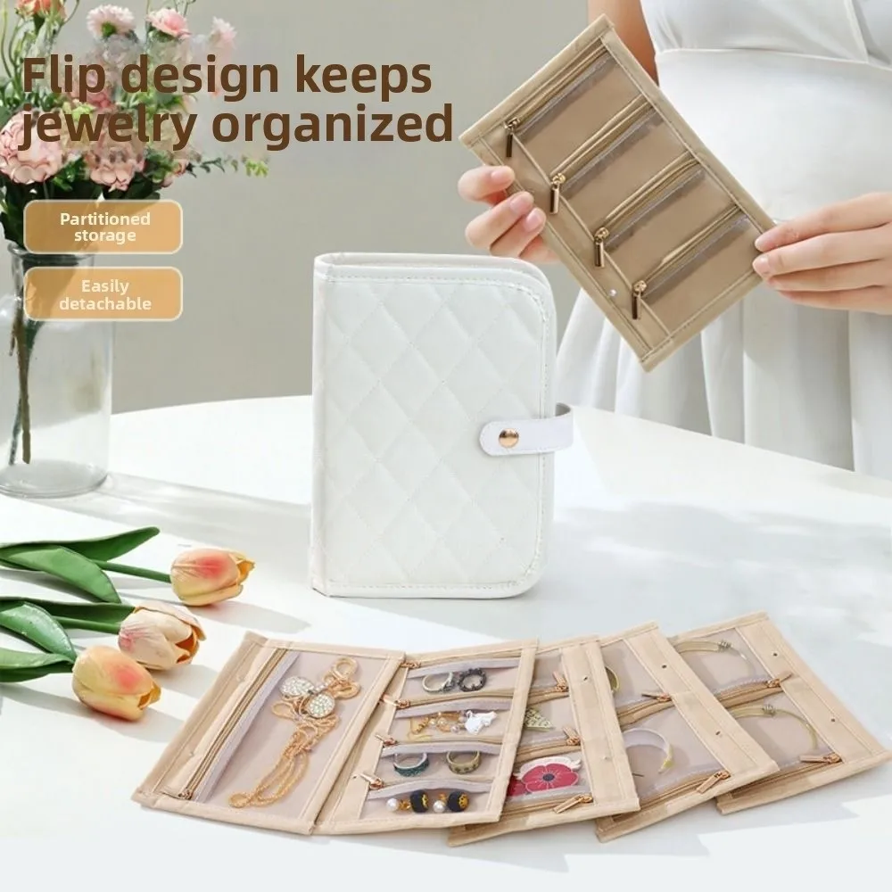 

Книга-органайзер для украшений в стиле парфюмерии, из искусственной кожи, большая вместимость, для хранения ожерелий, со съемными страницами, водонепроницаемая