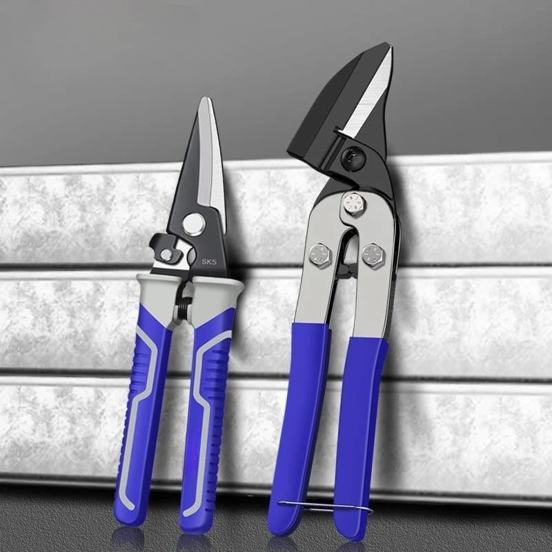 

Multifunctional Scissors Aviation Tin Snips for Wires Plastic Pipes Rope Leather Craft Cutting