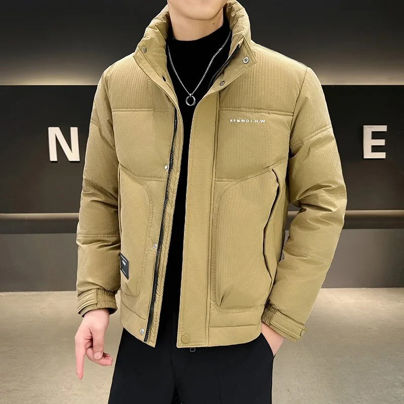 2024 Autumn/Winter New Stand up Down Jacket Men\'s High Quality Fashion Handsome Warm Coat