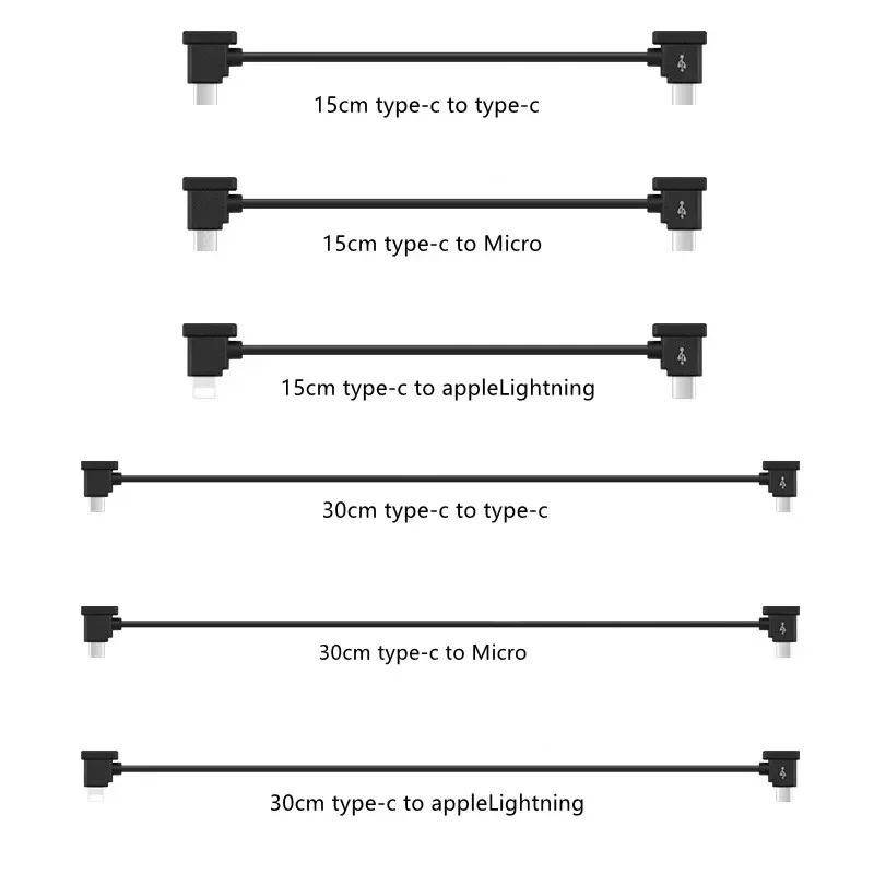 RC-N1 remote control Data cable Android micro type-c Phone line for dji mini 3pro /mavic 3/mini 2 /mavic air 2/air 2S drone