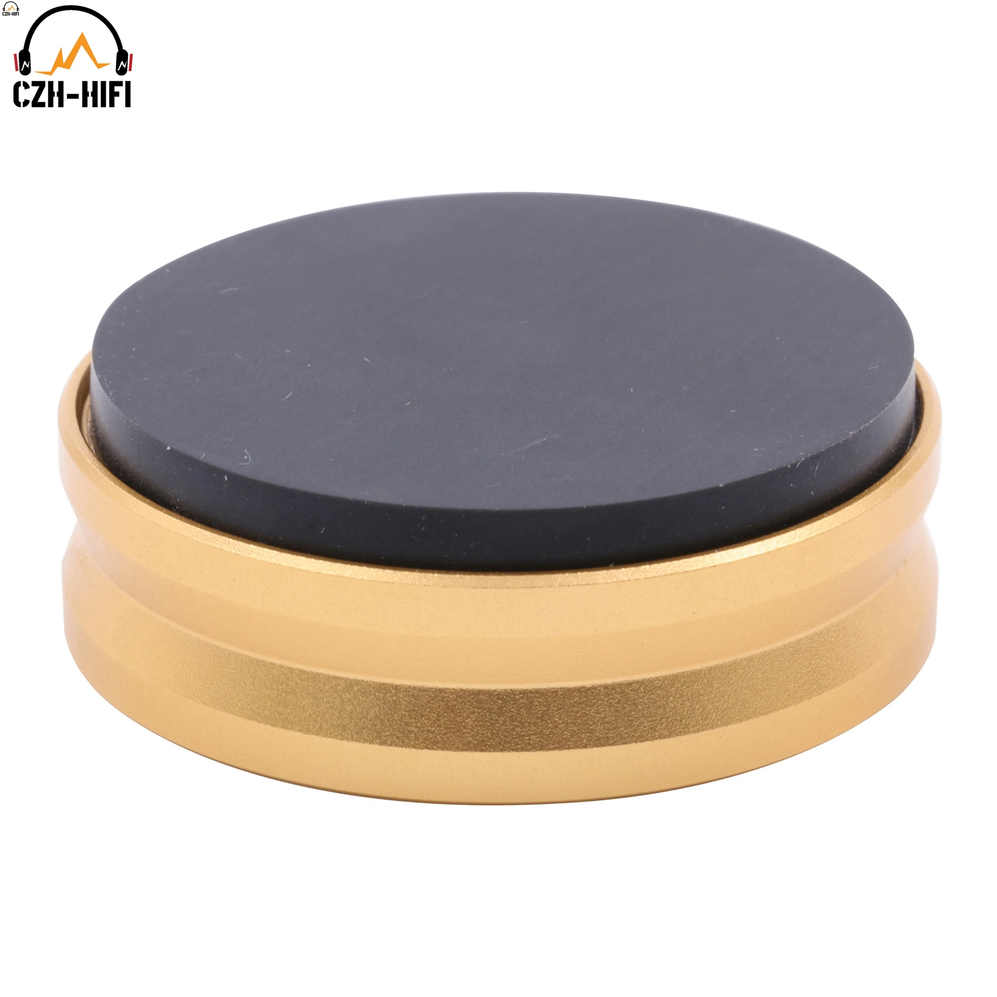 1pc 44x15mm bearbeitete solide Voll aluminium Isolation Füße Stand Pad Kegel Boden Basis für Hifi Audio Amp Lautsprecher Plattenspieler Computer – Detail 3