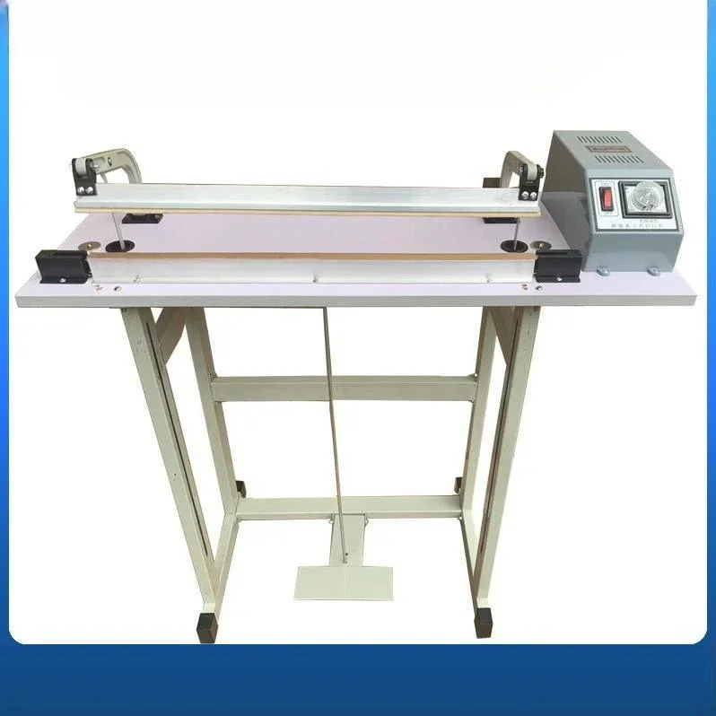 Simple and Fast Shrink Film Plastic Bag Sealing and Cutting Machine 30-100cm  Foot Operated Packaging and Sealing Machines