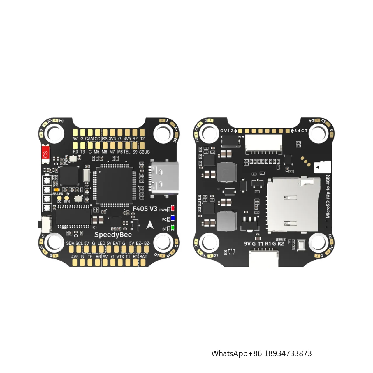 SpeedyBee F405 V3 Flight Controller F4 FC 30x30MM BMI270 / Bluetooth / OSD / Barometer / Blackbox For FPV Racing Drone