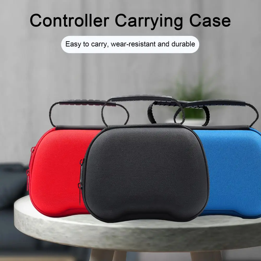 กระเป๋าเก็บของมีซิปกระเป๋าเก็บของจอยควบคุมเกมกันกระแทกพร้อมที่จับซิปดีไซน์ Ps5ทนทานต่อแรงกระแทกสำหรับการเล่นเกม