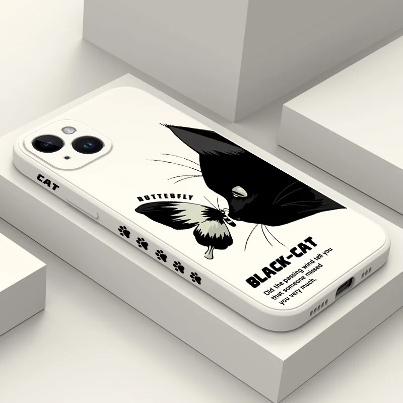 

One Kiss Phone Case For iPhone 15 14 13 12 11 X XR XS SE2 SE2020 8 7 6 6S Plus Pro Max Mini Silicone Cover