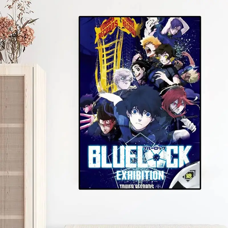 Anime BLUE LOCK Isagi Yoichi POSTER Poster Prints Wall Painting Bedroom Living Room Decoration Home