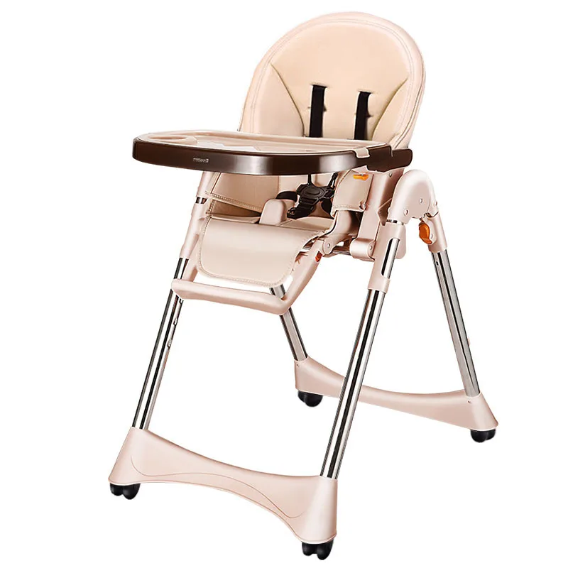 Children's Dining Chair Multifunctional Folding Adjustable Height for Sitting Lying Baby Dining Chair Baby Dining Table Chair