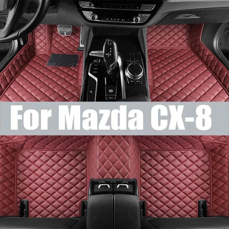 

Car Trunk Storage Mats For Mazda CX-8 CX 8 CX8 2018 2019 2020~2024 TPE Dirt-resistant Rear Trunk Pad Covers Rug Auto trunk mat