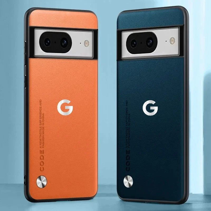 Luxus Business Original Kevlar Leder LOGO Matte Handyhülle für Google Pixel 11 ProXL 10A 9A 8 PU+TPU stoßfeste Schutzhülle – Detail 6