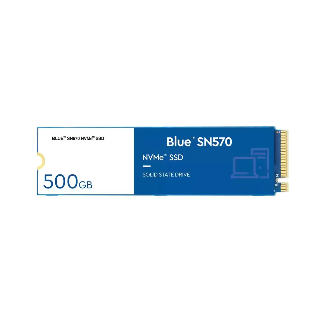 Portable External We-stern Digital Blue SN570 NVMe M.2 2280 Solid