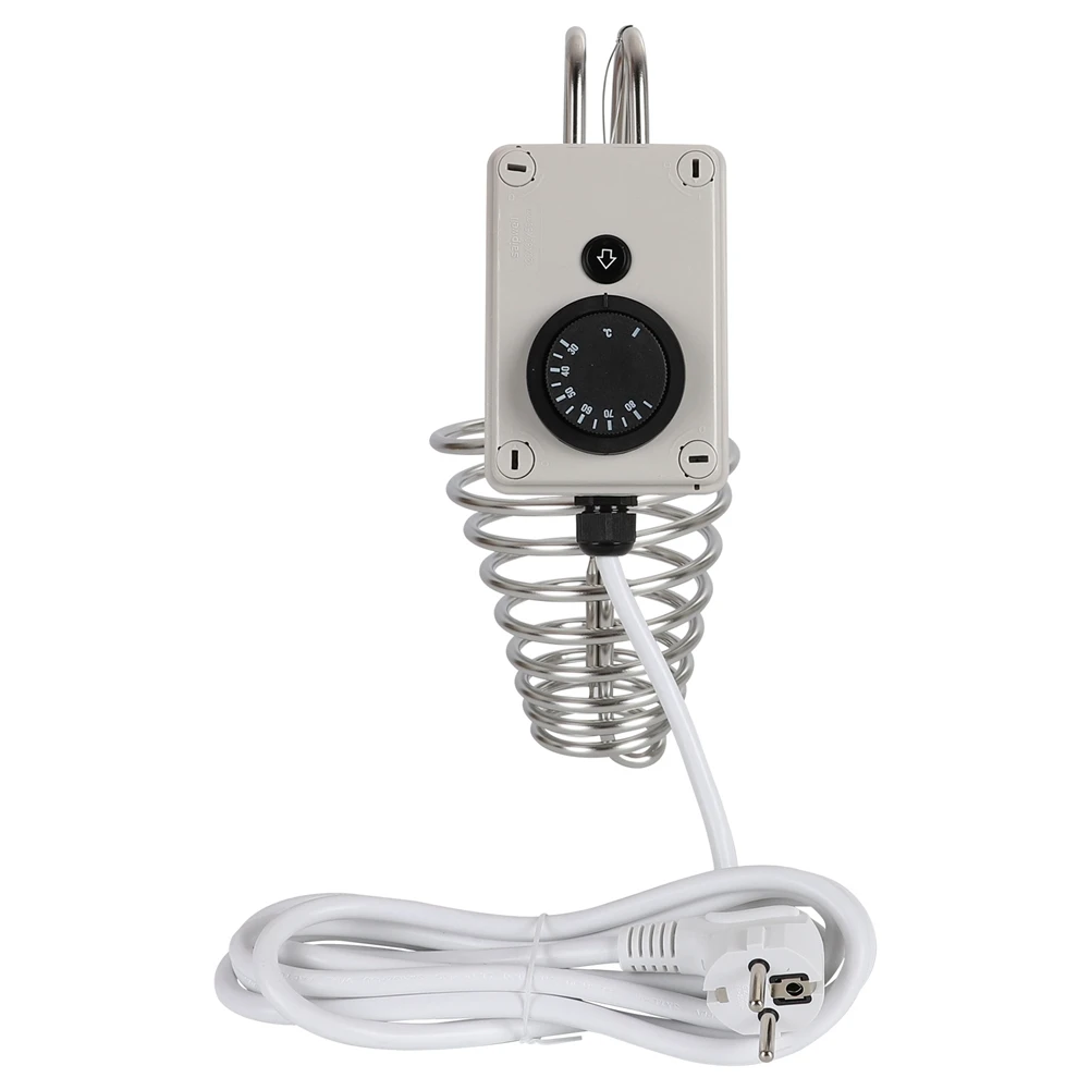 【أكثر ذهبًا! 】صهر العسل قابل للتعديل التدفئة دوامة جهاز ذوبان العسل أداة معدات تربية النحل 220 فولت 500 واط الاتحاد الأوروبي التوصيل