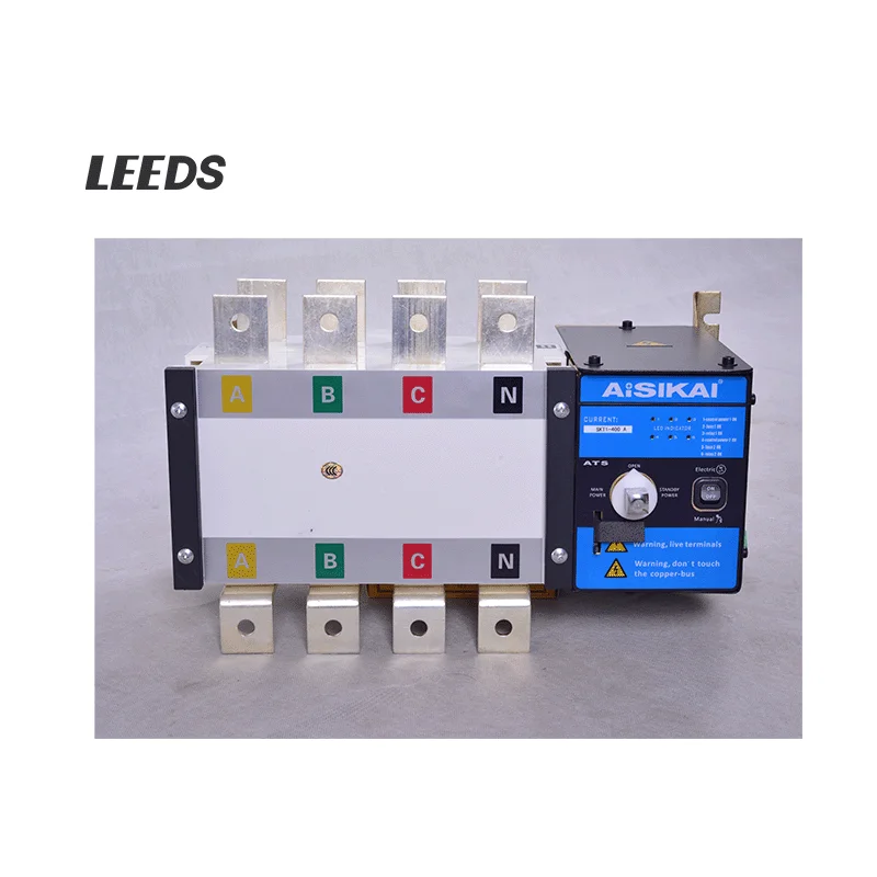 

Factory Supply DC ATS Generator Aisikai 300A Generator Change Over Switch Automatic 63A 100A 125A 300A 400A Automatic Switches