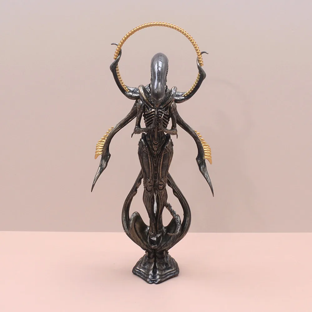 28cm Certoys Alien/Xenomorph Buddha Collectible Figure Model Doll Decoration Toy for Childrens Surprise gift