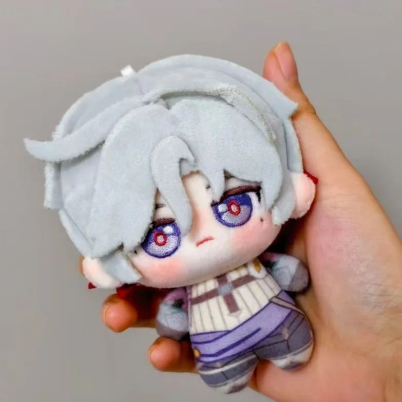 

Stuffed 10cm Anime Genshin Impact Illuga Plush Toys for Kids Lovely Mini Starfish Body Pendant Keychain Stuffed Xmas Gift