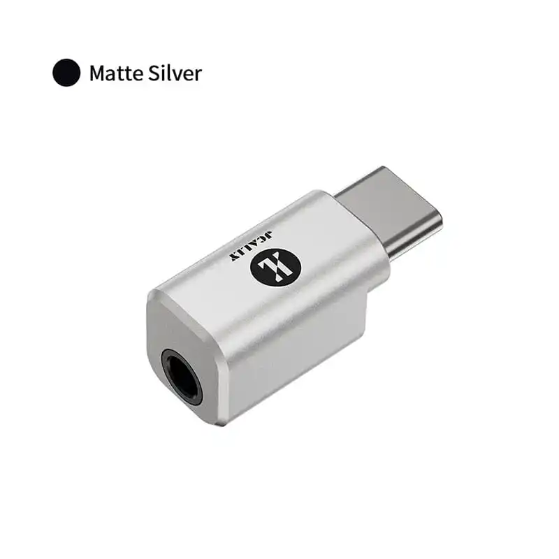 JCALLY JA56 Type-c To 3.5mm Earphone Digital Audio Code Adapter for Android Phone Call, Live,Gaming