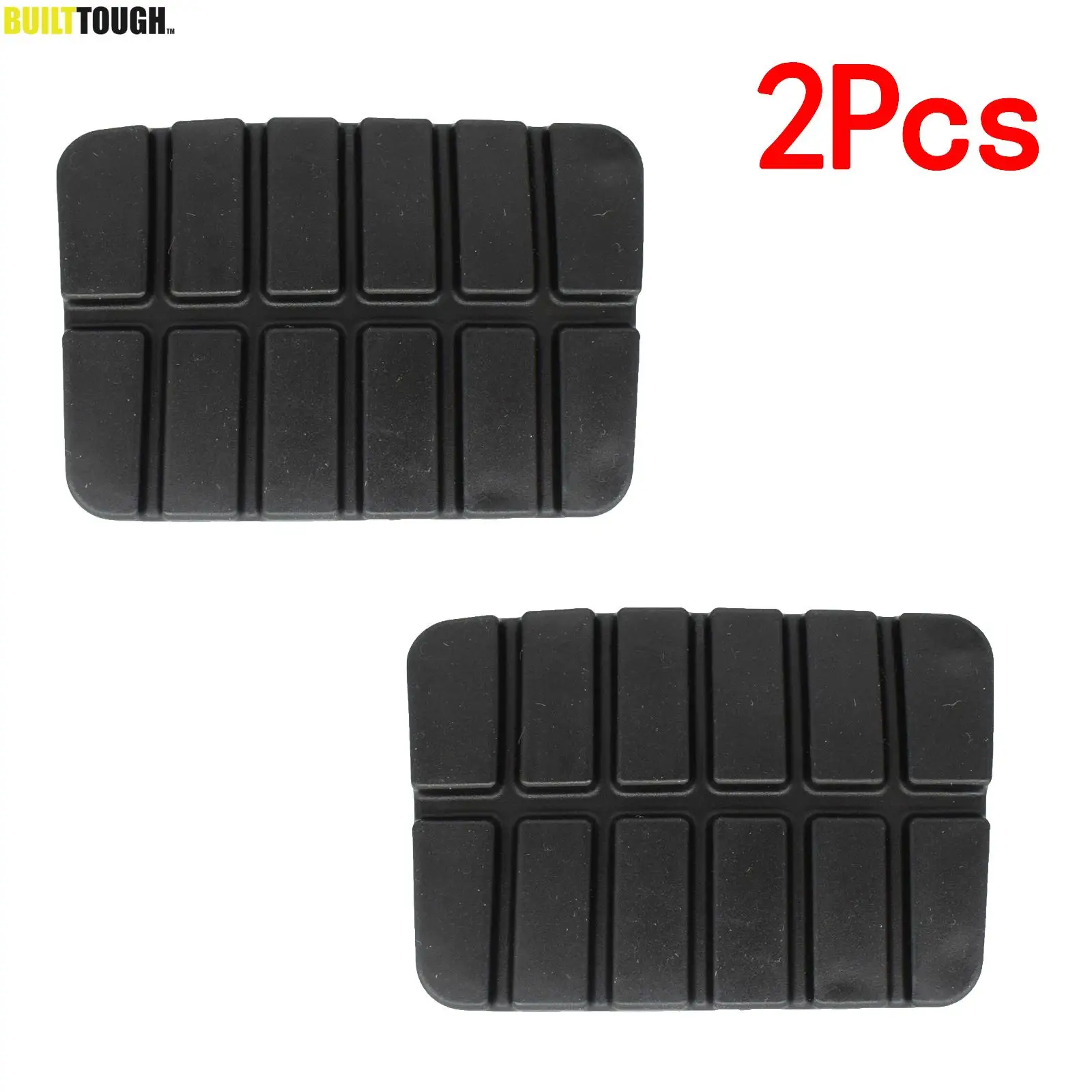 Kit de cubierta de almohadillas de goma para Pedal de freno o embrague, transmisión Manual 49751-NI110 para Nissan Navara 1986-2006 D21 D22, accesorios para coche