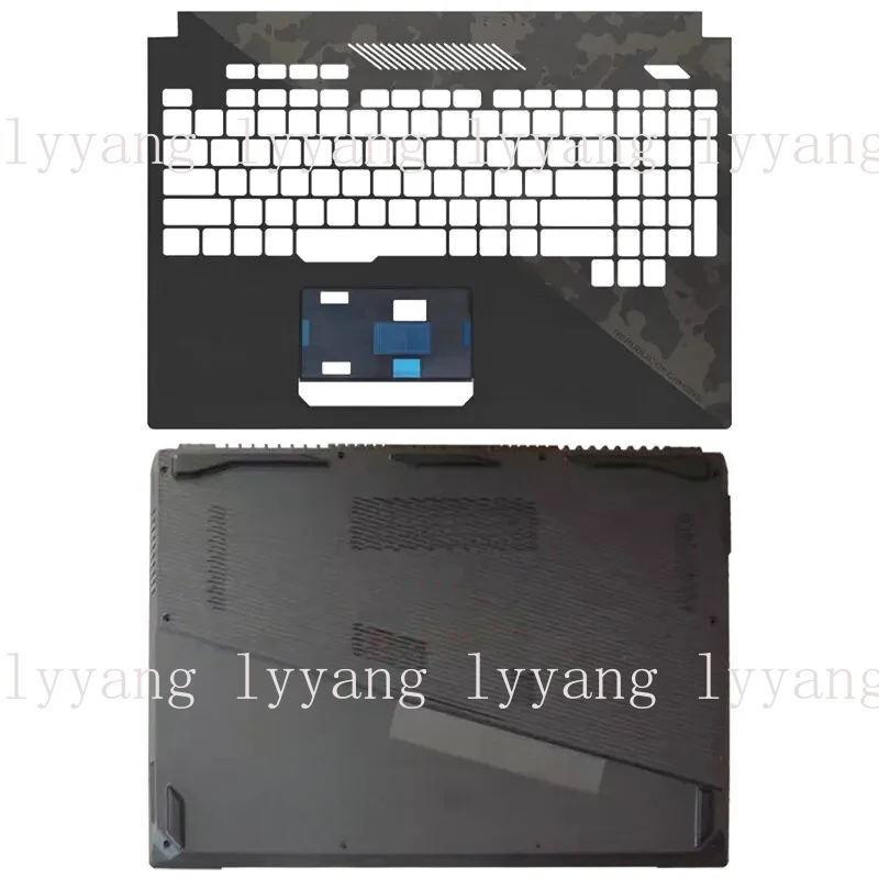 f  New For ASUS ROG Strix SCAR II GL504GS-DS74 Upper Case Palmrest Cover & Bottom