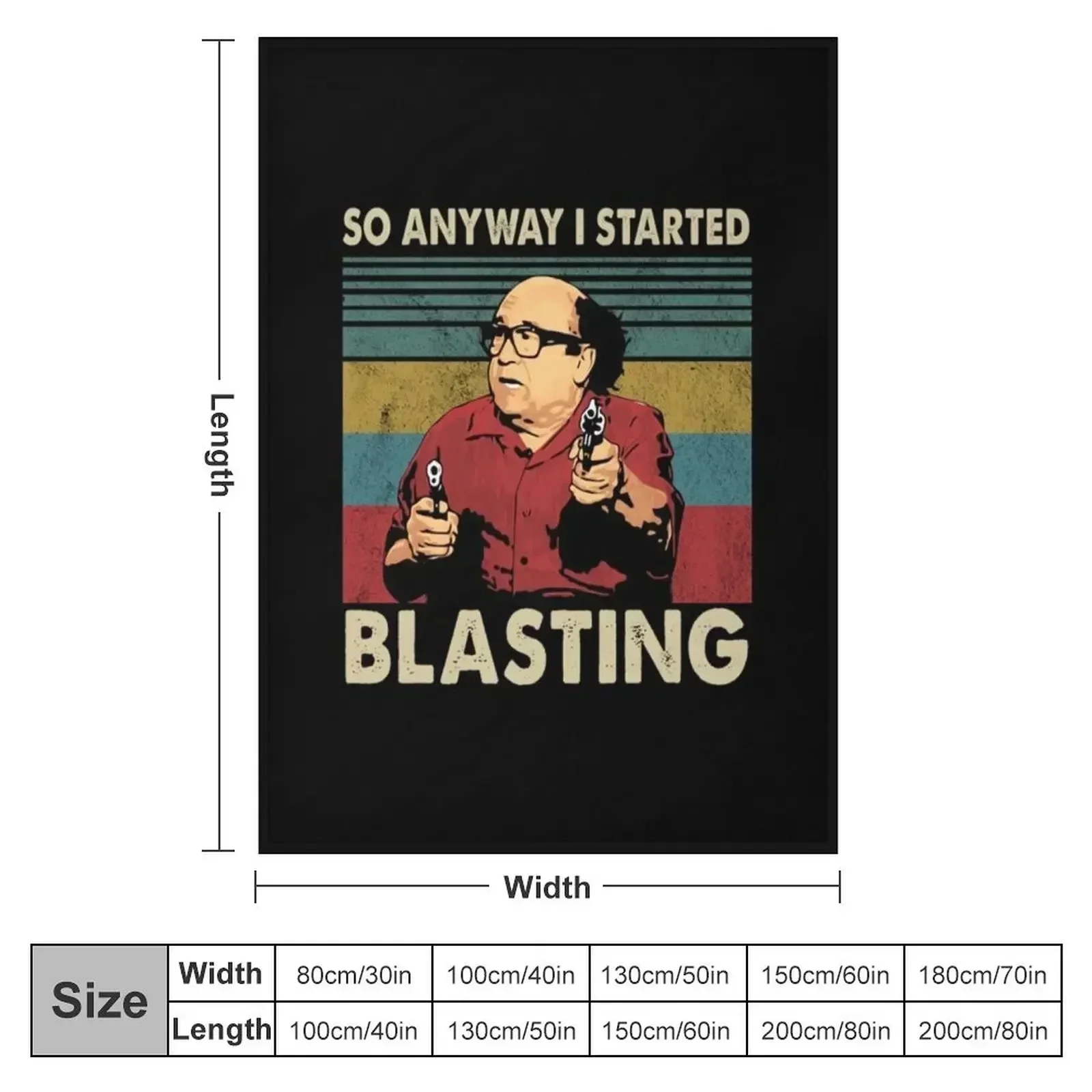 So Anyway I Started Blasting Throw Blanket Bed Fashionable Cute Plaid Luxury Throw Personalized Gift Blankets