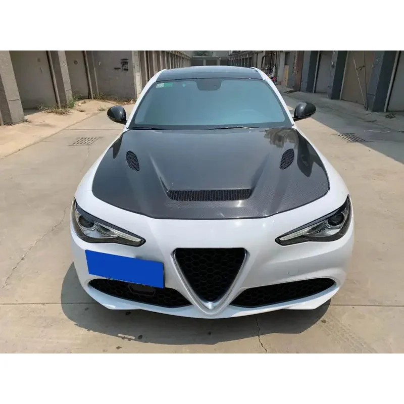 Carbon Fiber Engine Bonnet Hood for Alfa Romeo Giulia 2017-2020