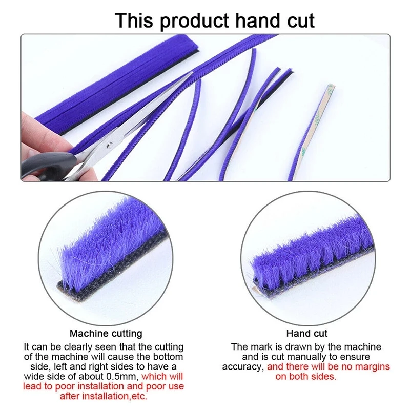 Tiras de felpa suaves de repuesto A17G, 6 uds., para aspiradora Dyson serie V7V8V10V11, accesorios de repuesto de cabezal de rodillo suave