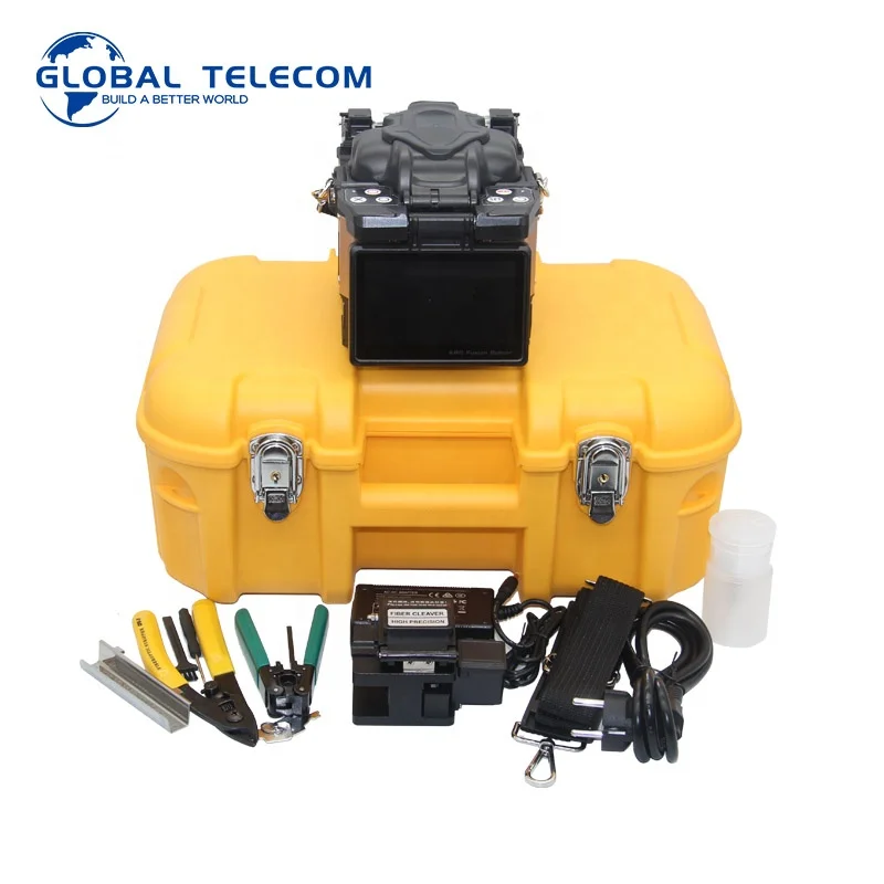 Fiber Optic Fusion splicer core to core alignment HYX-27S splicer optical fiber fusion