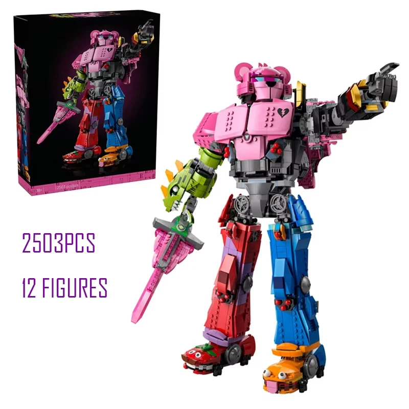 New product 77078 Mechanical Leader Captain Building Block Toy Series Puzzle Assembly Model Children's Birthday Gift 2503PCS
