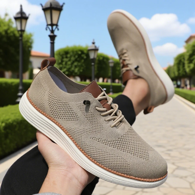 ผู้ชายรองเท้าลำลองระบายอากาศได - Men'S Shoes Navy Blue บทวิจารณ์และราคา