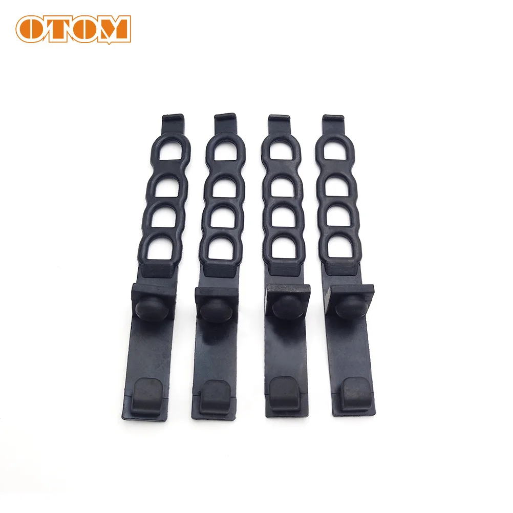 OTOM Motorcycle Headlight Straps Headlight Fairing Rubber Straps Holder Pit Bike Enduro Headlamp Fix Brackets For KTM HUSQVARNA