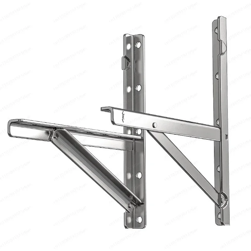 304 stainless steel air conditioner external machine bracket  universal thickened rack large 1.5-horse 2P3P shelf