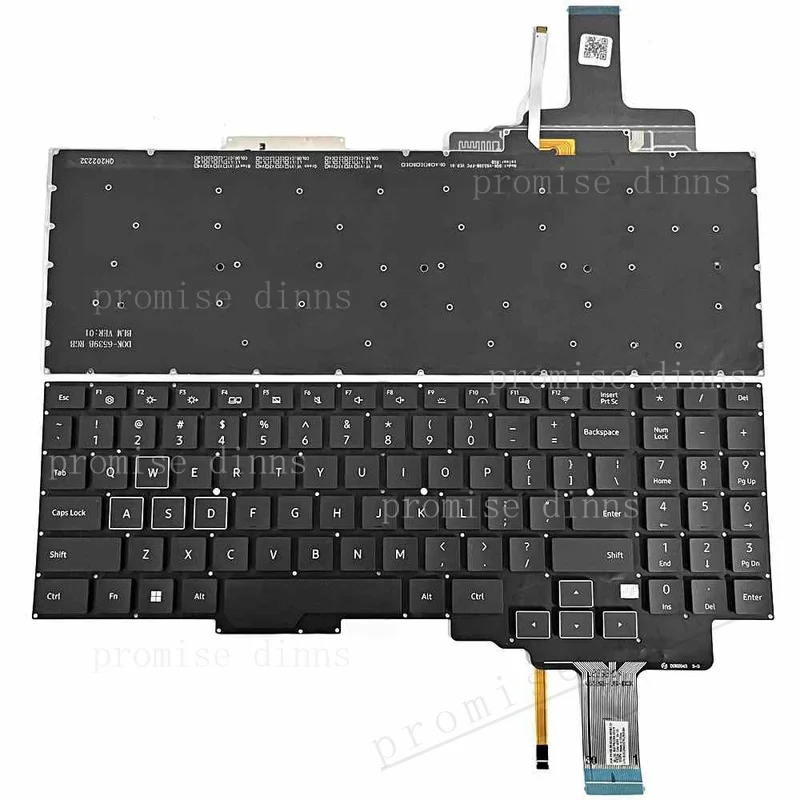 M  New For Mechrevo 16 16K 16pro-74603 16Pro-746q1 16-76Q2 RGB Backlit US Keyboard