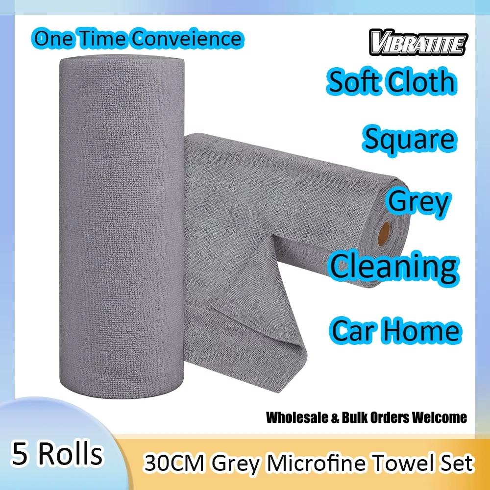 5-rolls-grey-30-30cm-towels-for-home-use-car-wash-beauty-hotel-wholesale-iint-free-easy-to-cleaning-1roll-20pcstotal-100pcs